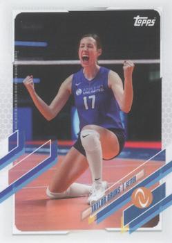 2021 Topps On-Demand Set #2 - Athletes Unlimited Volleyball #41 Taylor Bruns Front